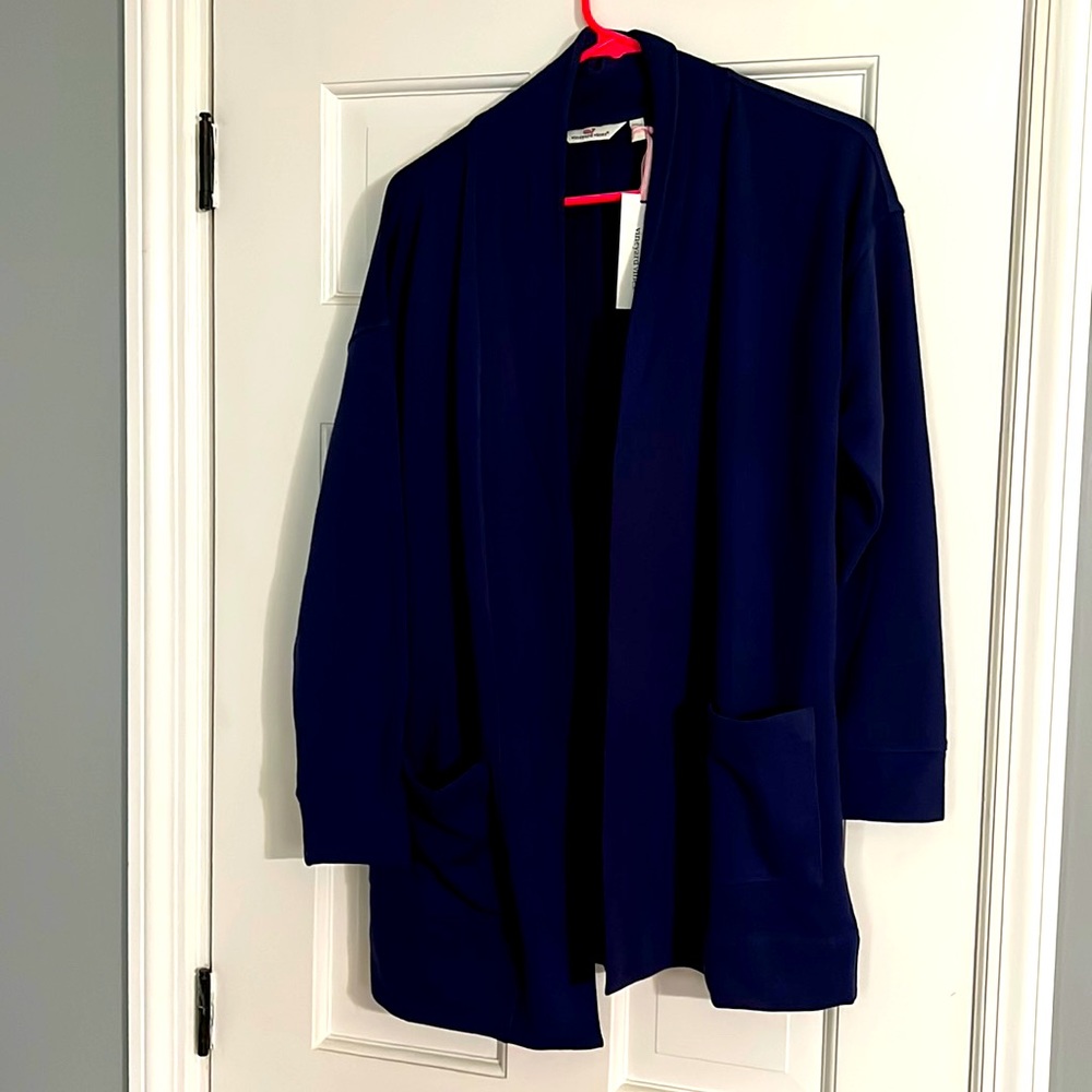 Navy blue cardigan